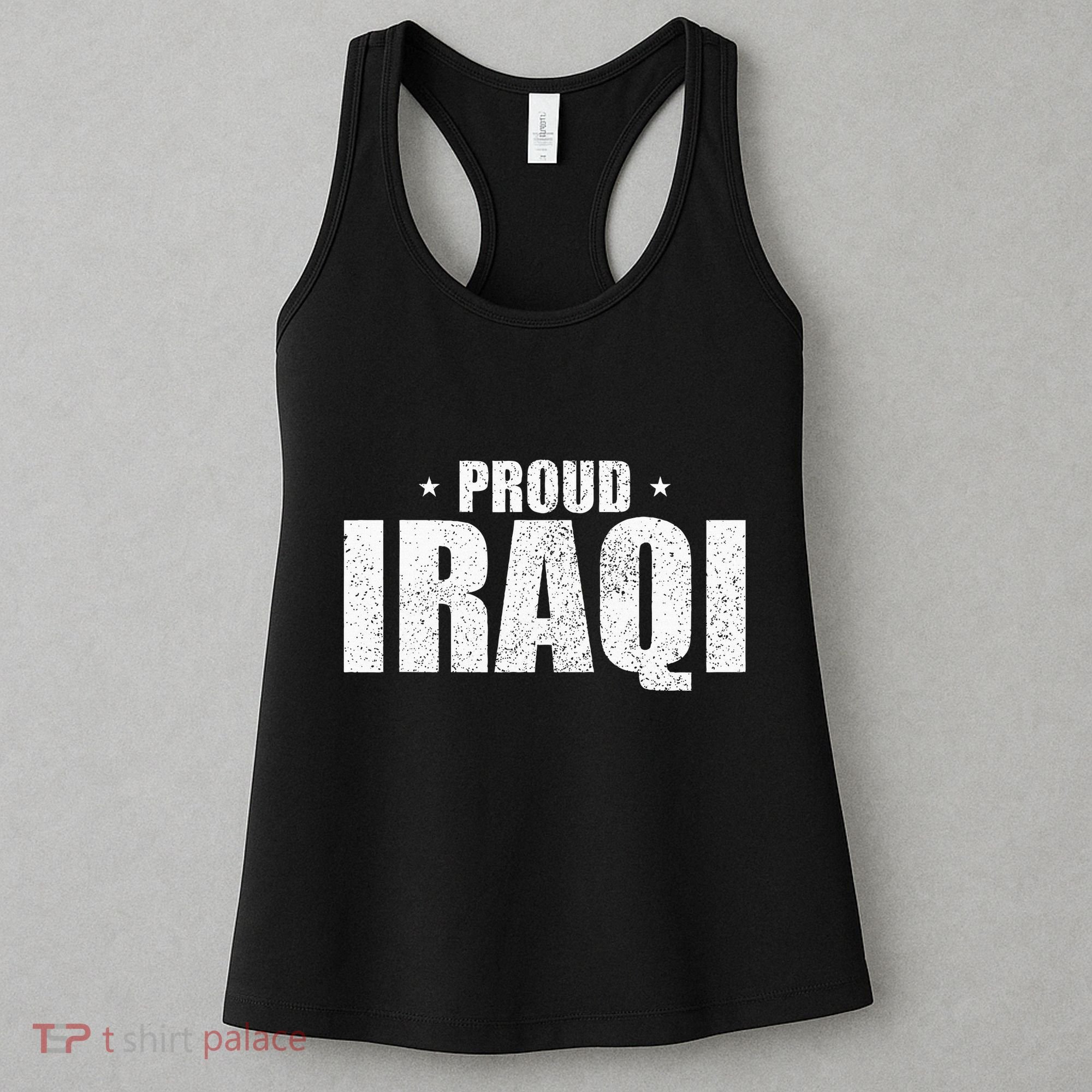 Iraqi Funny Iraq Flag Retro Country Women's Tank Top