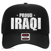 Iraqi Funny Iraq Flag Retro Country Hat thumb 0