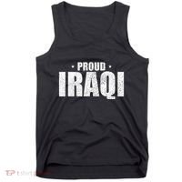 Iraqi Funny Iraq Flag Retro Country Tank Top thumb 0