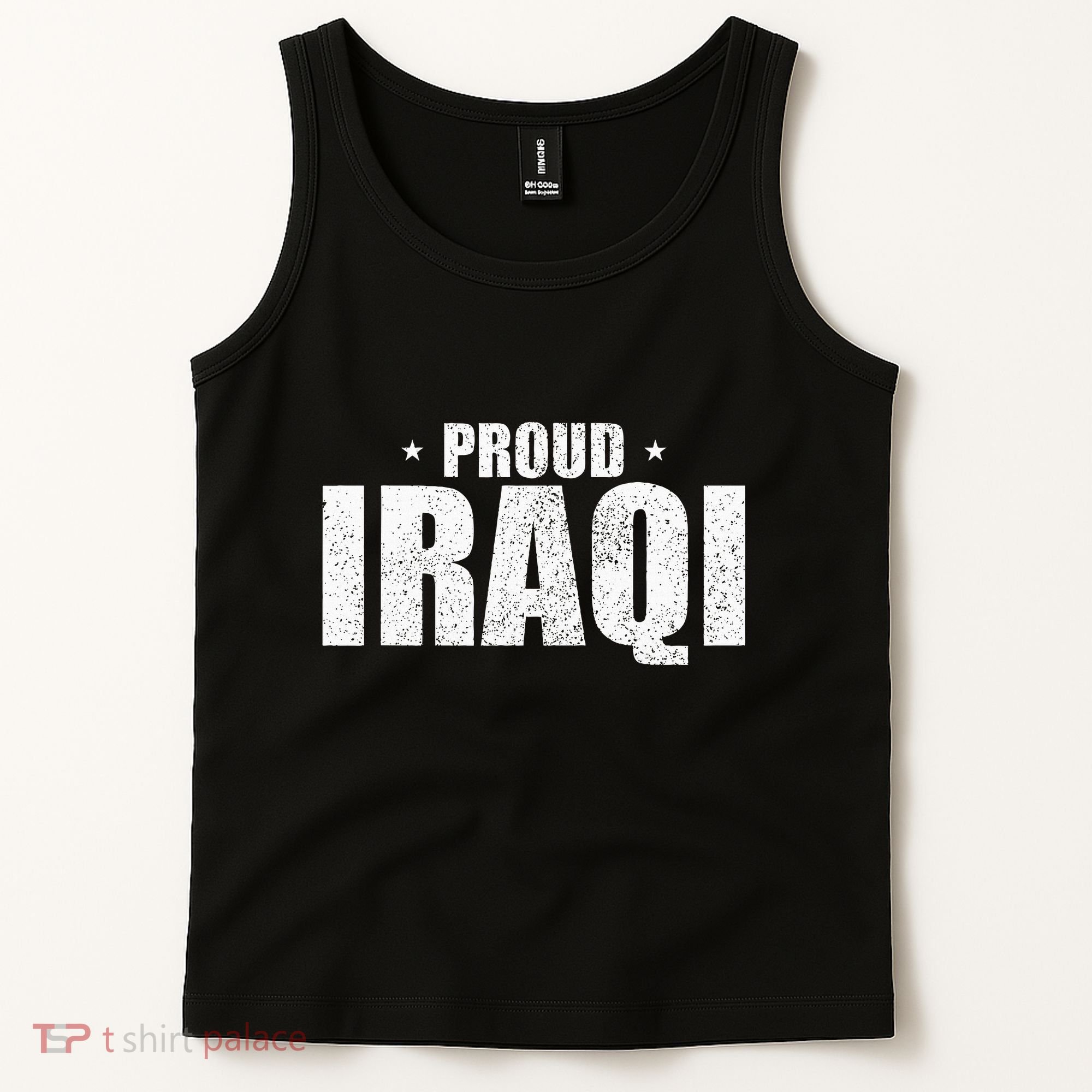 Iraqi Funny Iraq Flag Retro Country Tank Top