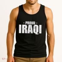 Iraqi Funny Iraq Flag Retro Country Tank Top thumb 3