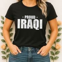 Iraqi Funny Iraq Flag Retro Country Women's T-Shirt thumb 2