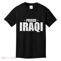Iraqi Funny Iraq Flag Retro Country Kids T-Shirt thumb 0