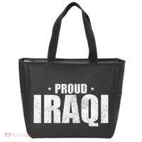 Iraqi Funny Iraq Flag Retro Country Tote Bag thumb 0