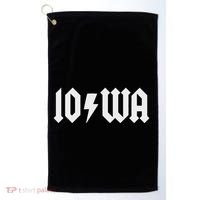Iowa Funny Iowa Golf Towel thumb 0