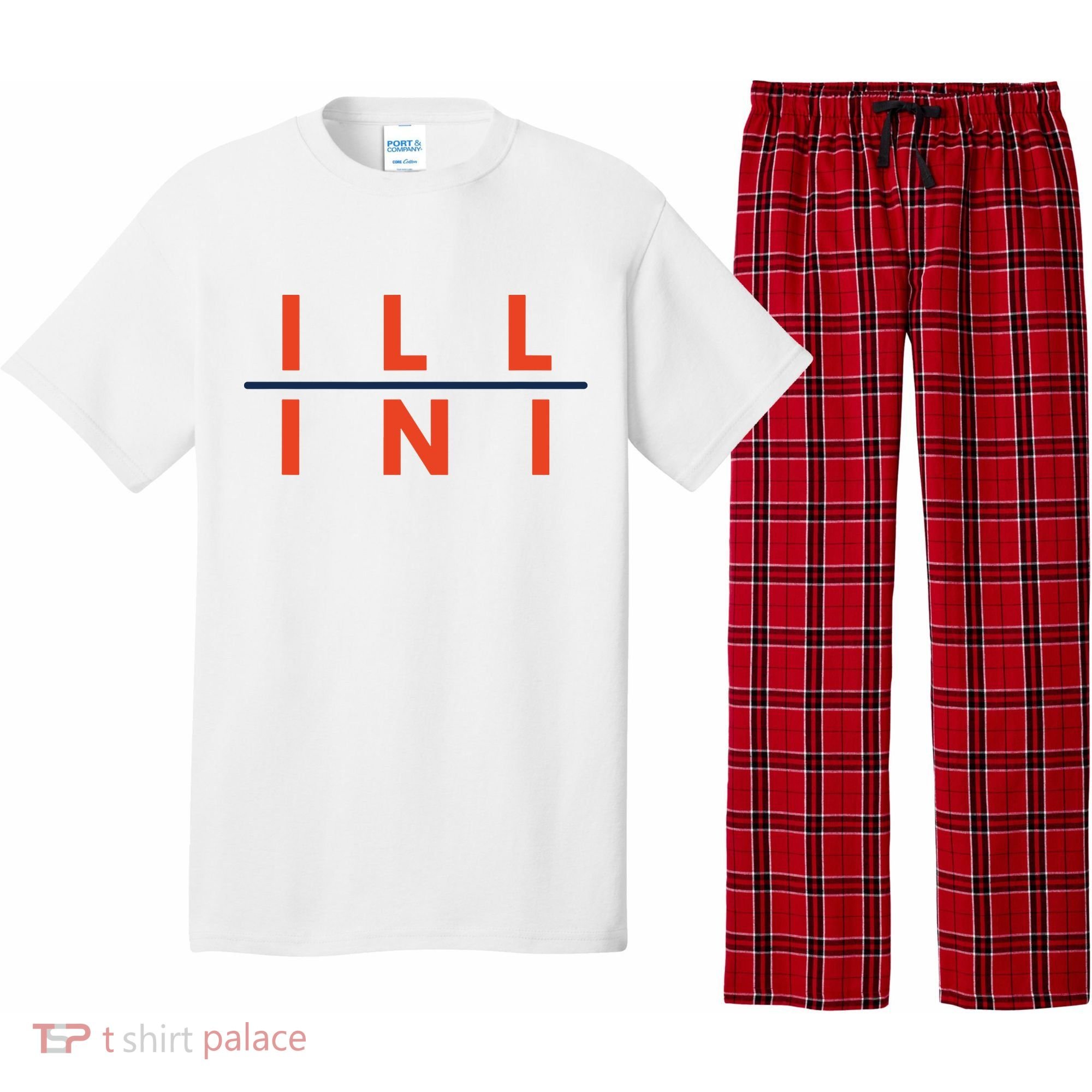 Illinois Fans Pajama Set
