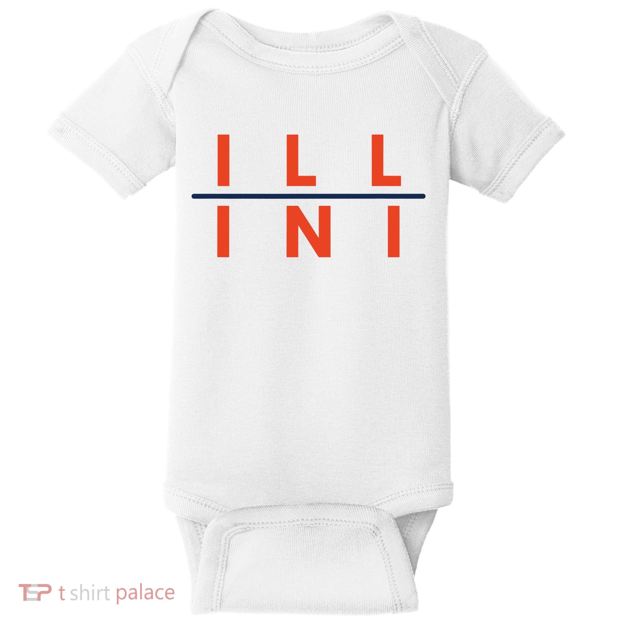 Illinois Fans Baby Bodysuit