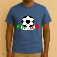 Italy Football Italian Flag Soccer Ball Italia Gift T-Shirt thumb 3