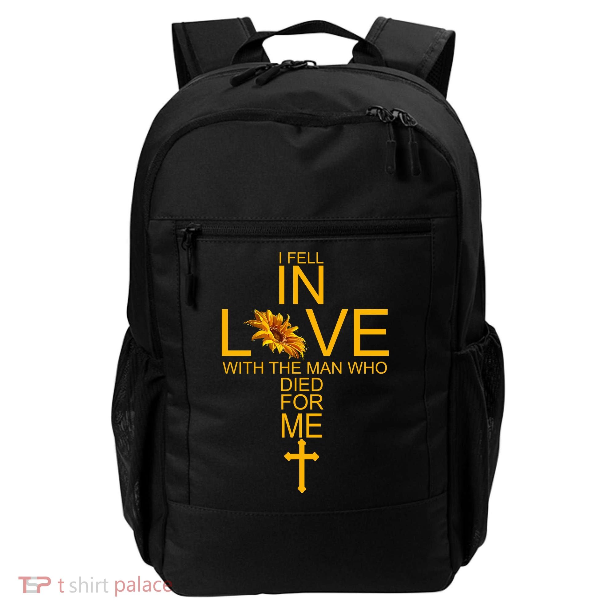 I Fell In Love With The Man Who Died For Me Backpack