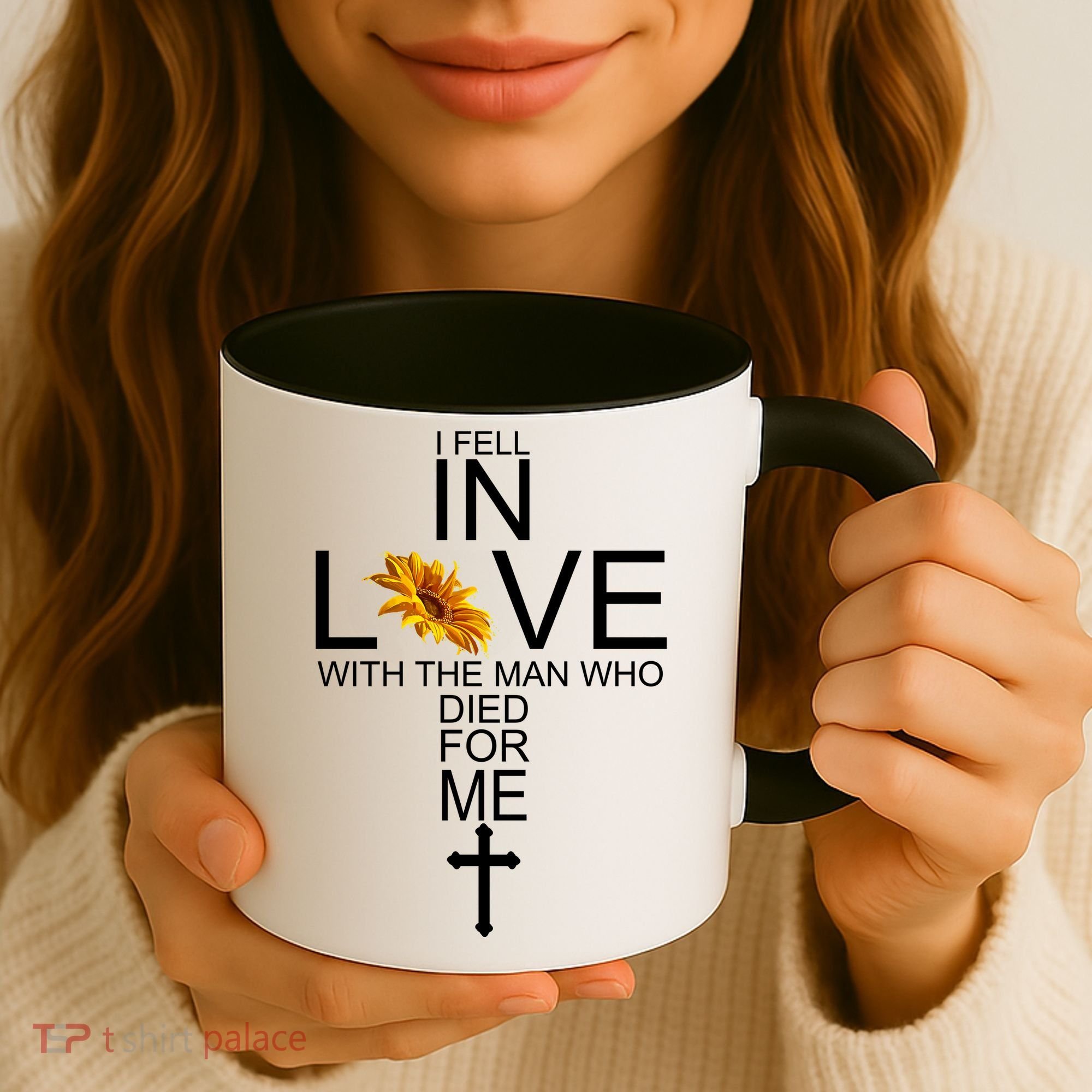 I Fell In Love With The Man Who Died For Me Coffee Mug