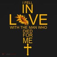 I Fell In Love With The Man Who Died For Me Ornament thumb 1
