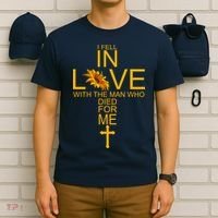 I Fell In Love With The Man Who Died For Me T-Shirt thumb 6