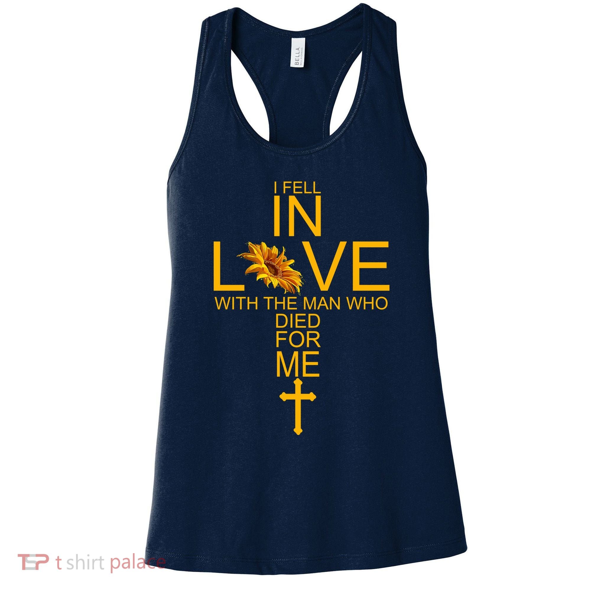 I Fell In Love With The Man Who Died For Me Women's Tank Top