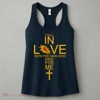 I Fell In Love With The Man Who Died For Me Women's Tank Top thumb 3