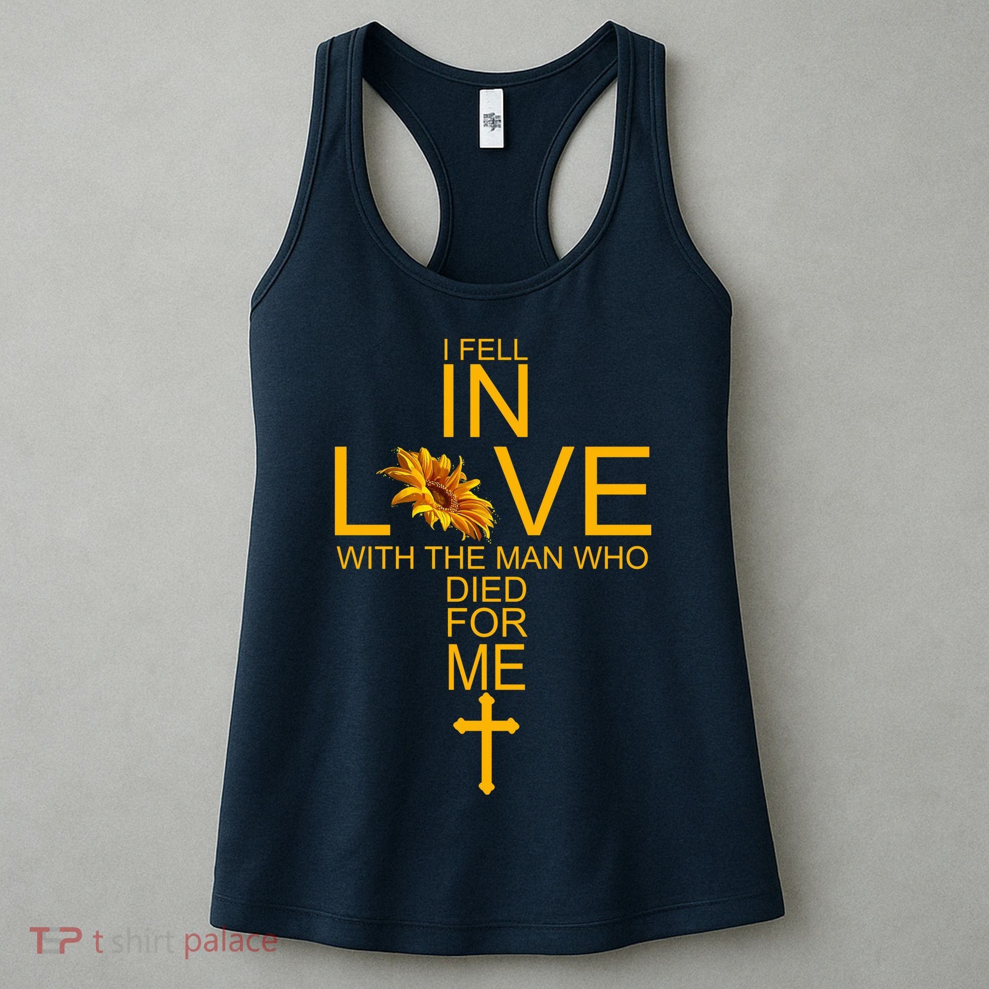 I Fell In Love With The Man Who Died For Me Women's Tank Top