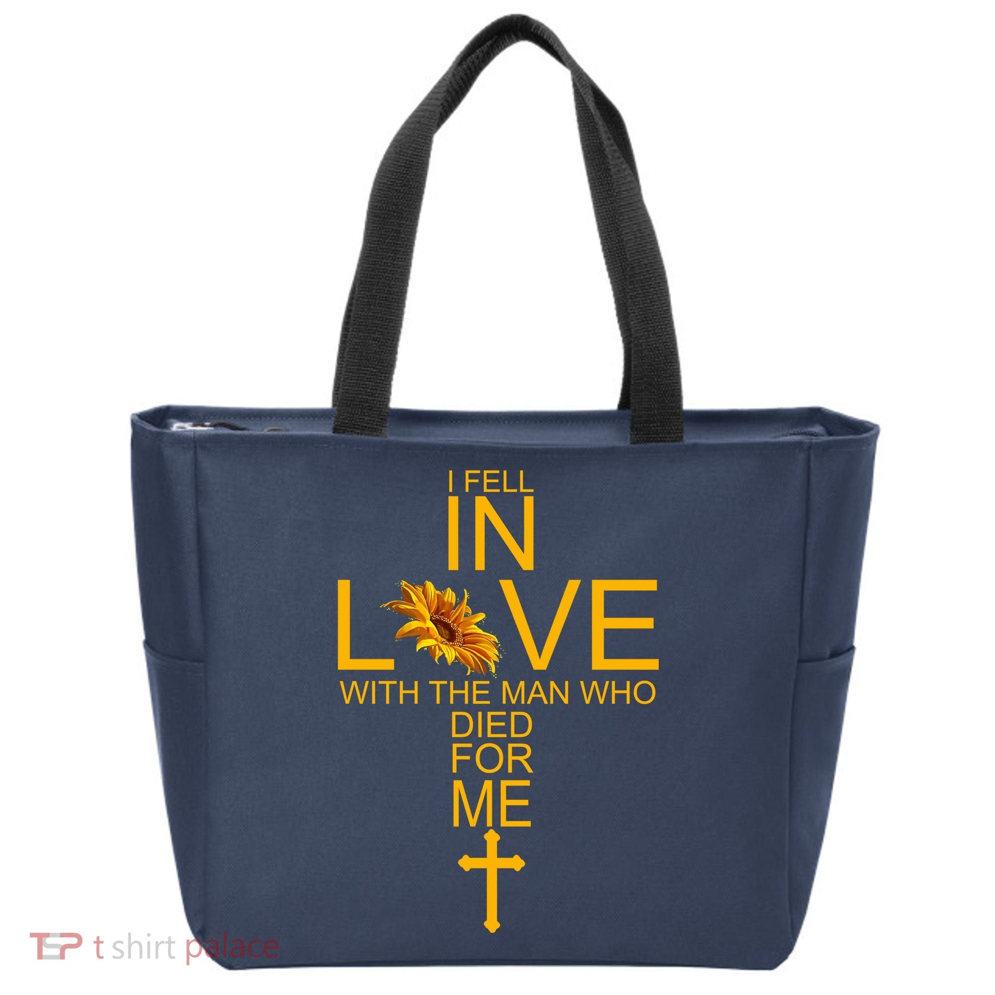 I Fell In Love With The Man Who Died For Me Tote Bag