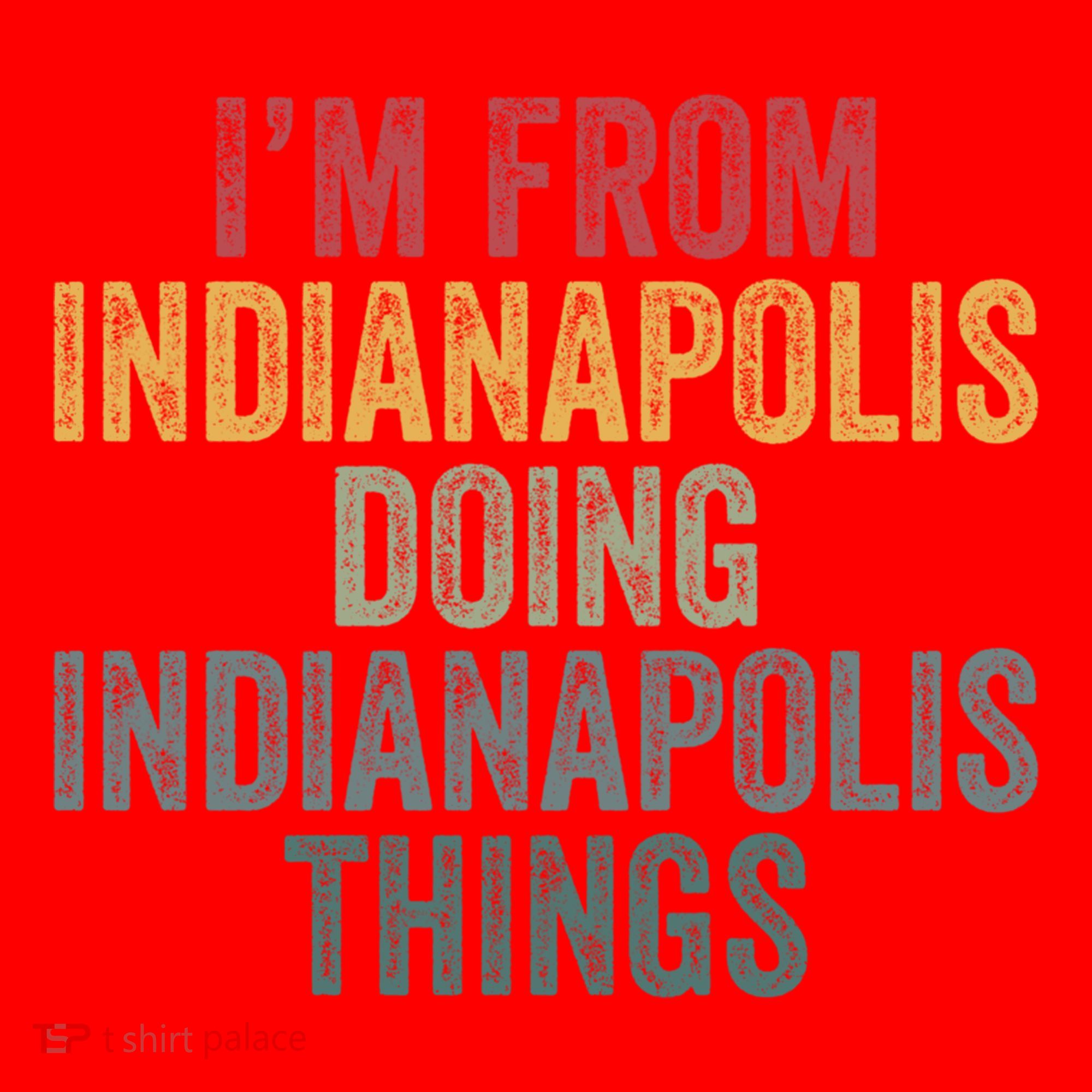 I'm From Indianapolis Doing Indianapolis Things Meaningful Gift Santa Hat