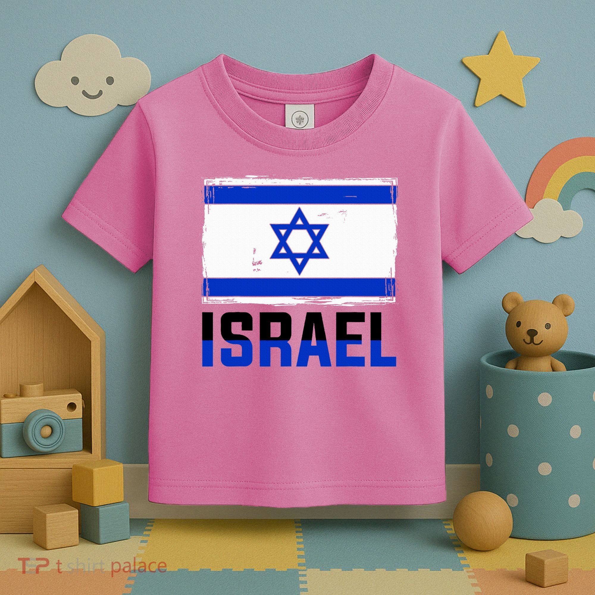 Israel Flag Israel Toddler T-Shirt