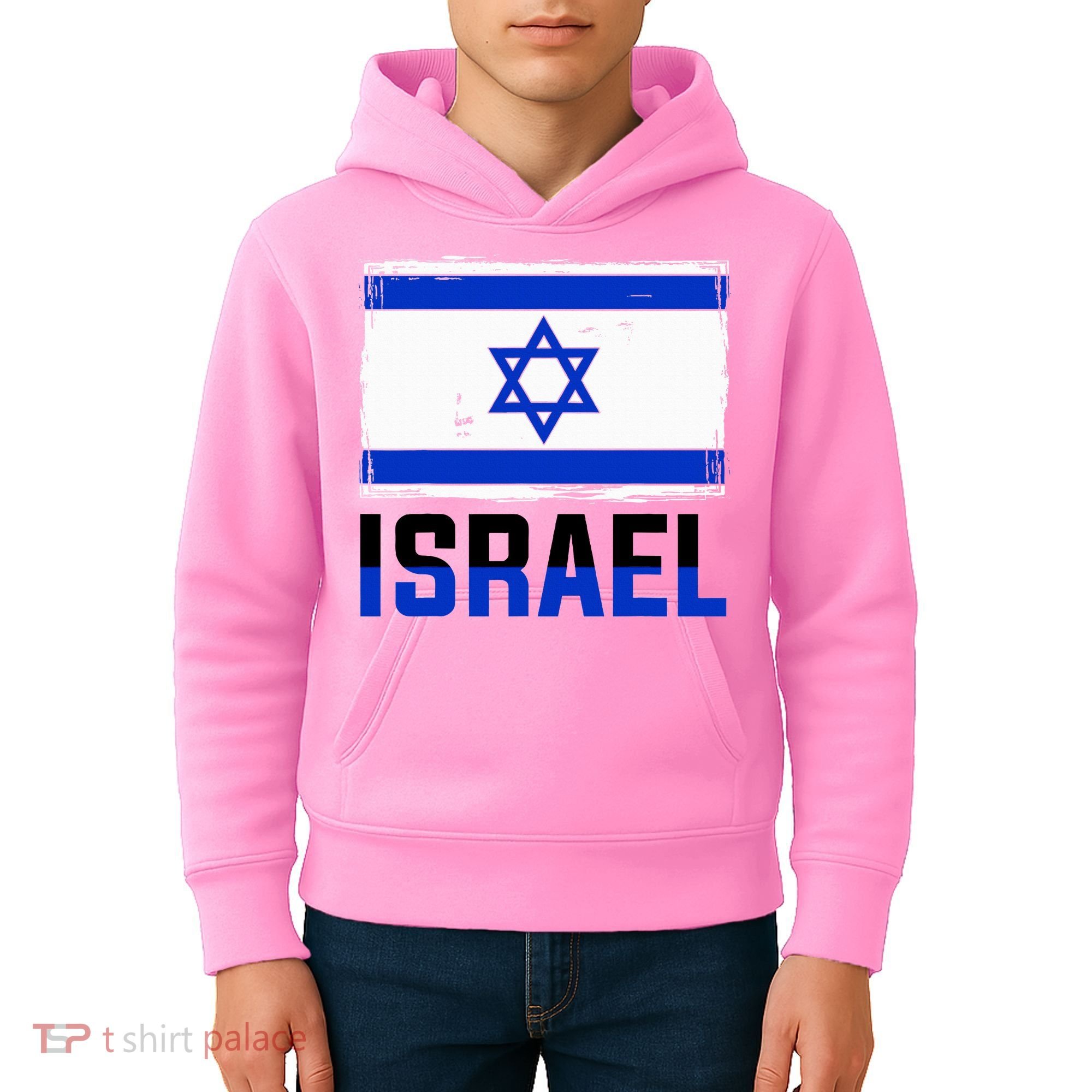 Israel Flag Israel Kids Hoodie