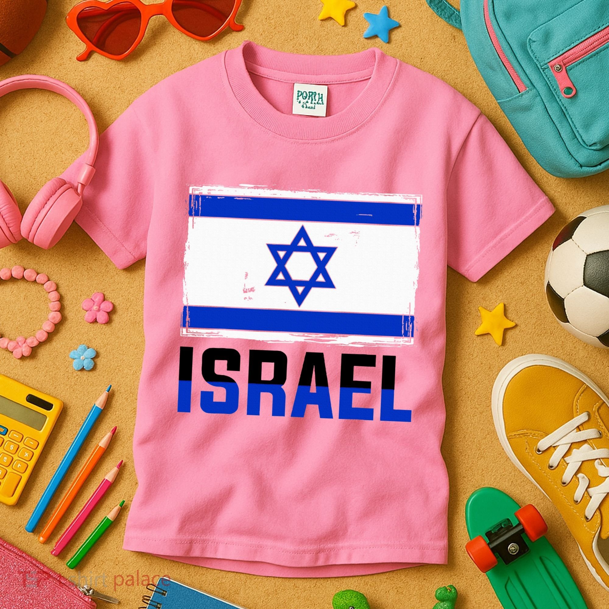 Israel Flag Israel Kids T-Shirt