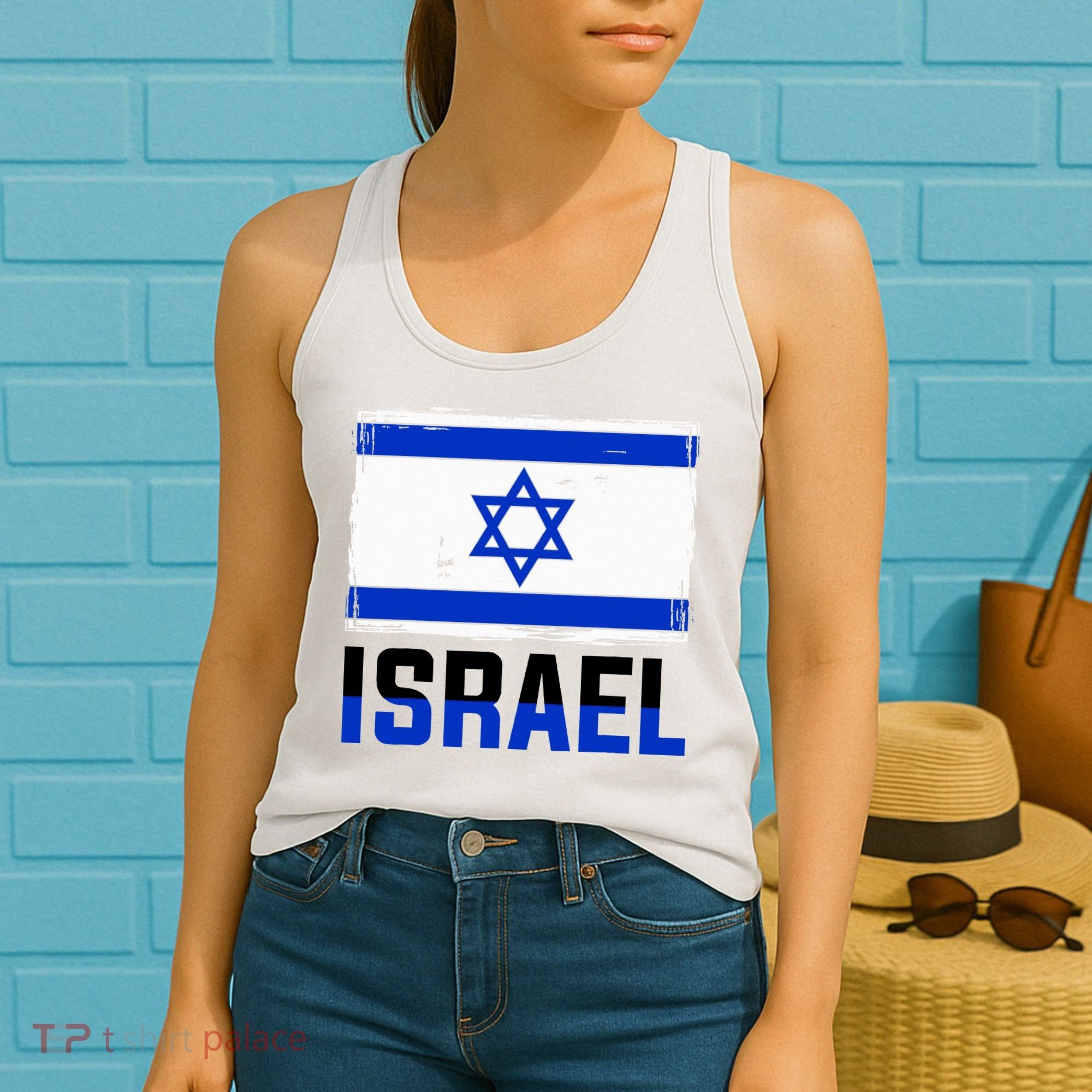 Israel Flag Israel Women's Tank Top