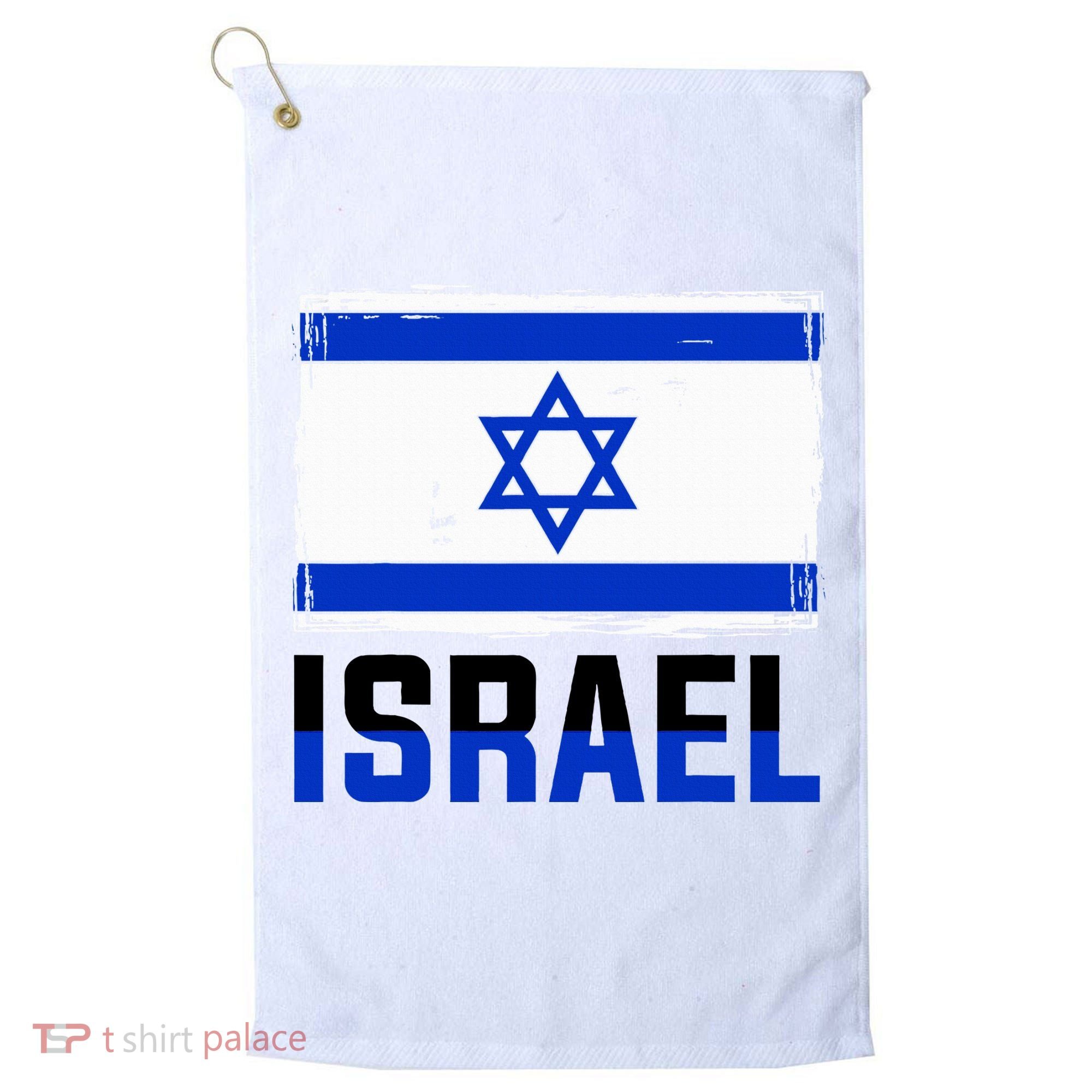Israel Flag Israel Golf Towel