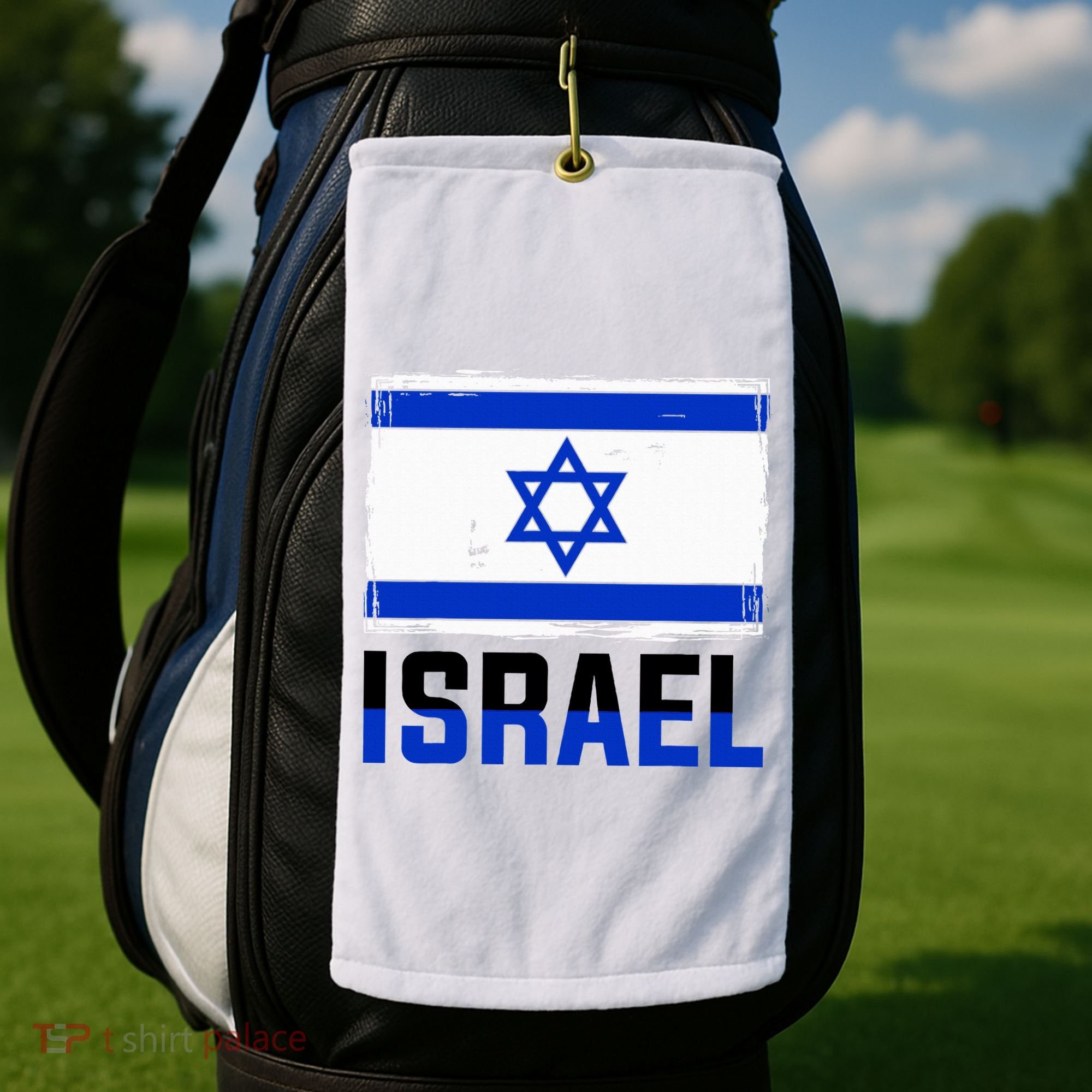 Israel Flag Israel Golf Towel
