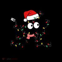 Its Fine Im Fine Everything Is Fine Cat Tangled In Christmas Lights Coffee Mug thumb 5