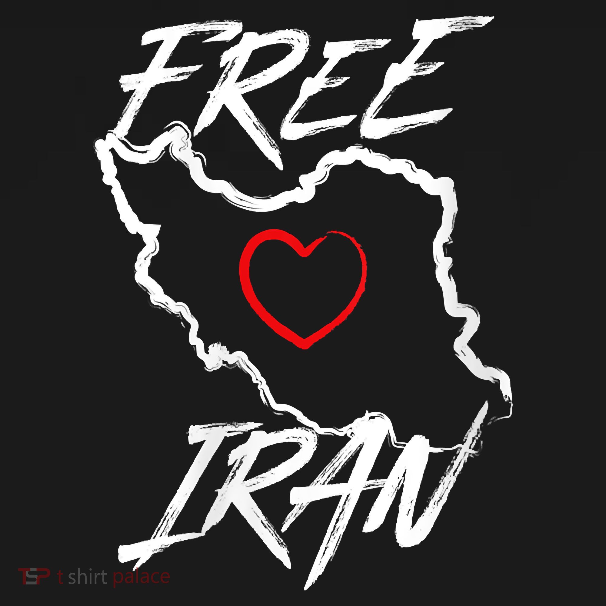 Iran Free Iran Symbol Heart Map Freedom Heart Love Bucket Hat