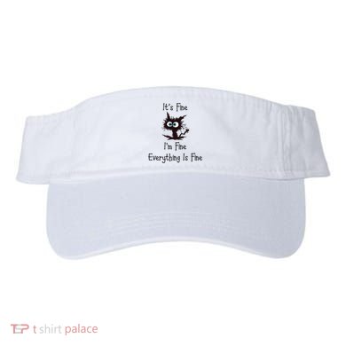 It's Fine I'm Fine Everything Is Fine Visor