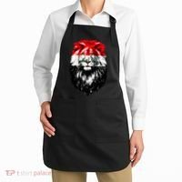 Iraqi Flag Iraq Pride Lion Face Apron thumb 2