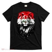Iraqi Flag Iraq Pride Lion Face T-Shirt thumb 0