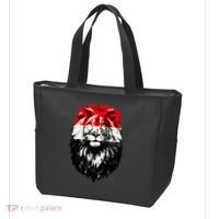 Iraqi Flag Iraq Pride Lion Face Tote Bag thumb 3