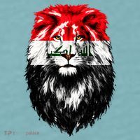 Iraqi Flag Iraq Pride Lion Face Sueded Cloud Jersey T-Shirt thumb 2