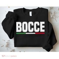 Italy Flag Italian Bocce Ball Player Sweatshirt thumb 2