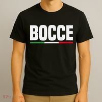 Italy Flag Italian Bocce Ball Player T-Shirt thumb 3