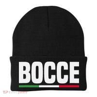 Italy Flag Italian Bocce Ball Player Beanie thumb 0