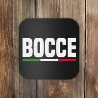 Italy Flag Italian Bocce Ball Player Coaster thumb 0