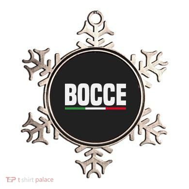 Italy Flag Italian Bocce Ball Player Ornament