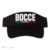 Italy Flag Italian Bocce Ball Player Visor thumb 0