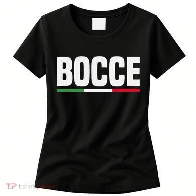 Italy Flag Italian Bocce Ball Player Women's T-Shirt