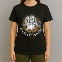 ILl Fix It In Post Filmmaker Cinema Film Gift T-Shirt thumb 4