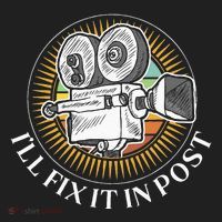 ILl Fix It In Post Filmmaker Cinema Film Gift Golf Towel thumb 3