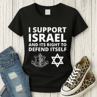 Idf Forces I Support Israel And Its Right To Defend Itself Women's T-Shirt thumb 3
