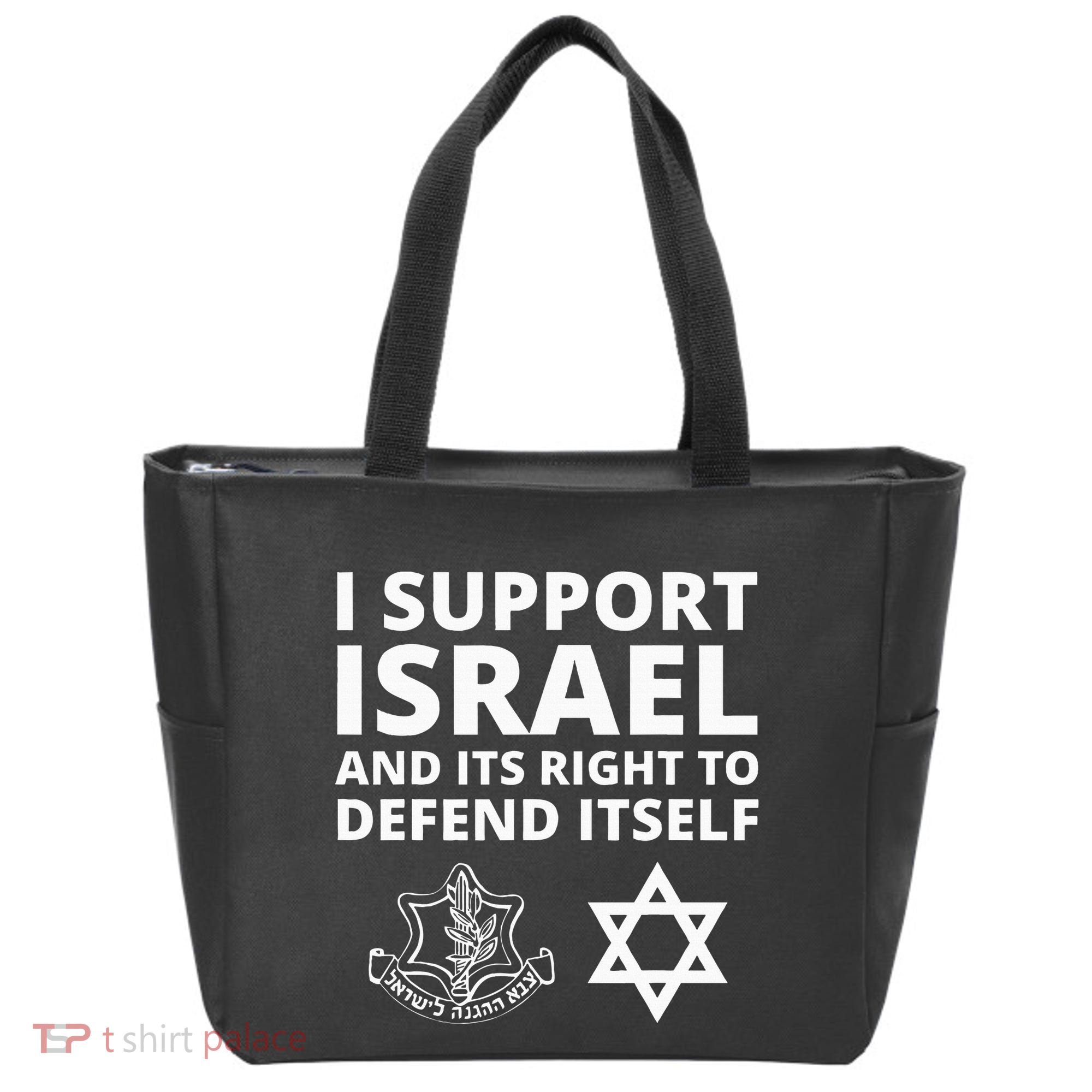 Idf Forces I Support Israel And Its Right To Defend Itself Tote Bag