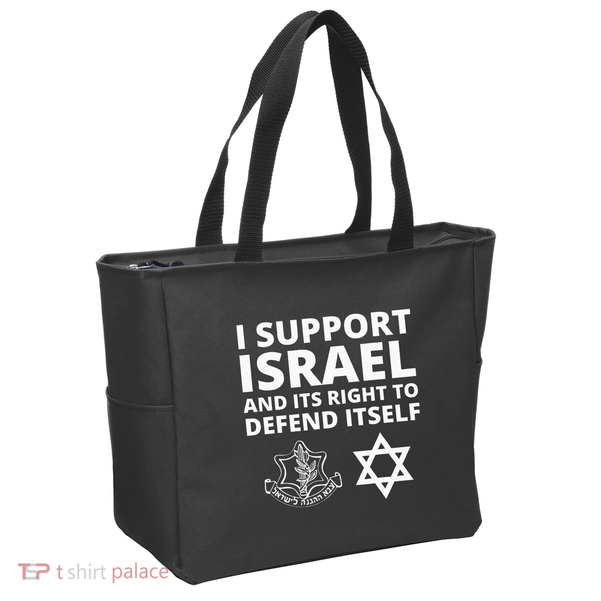 Idf Forces I Support Israel And Its Right To Defend Itself Tote Bag