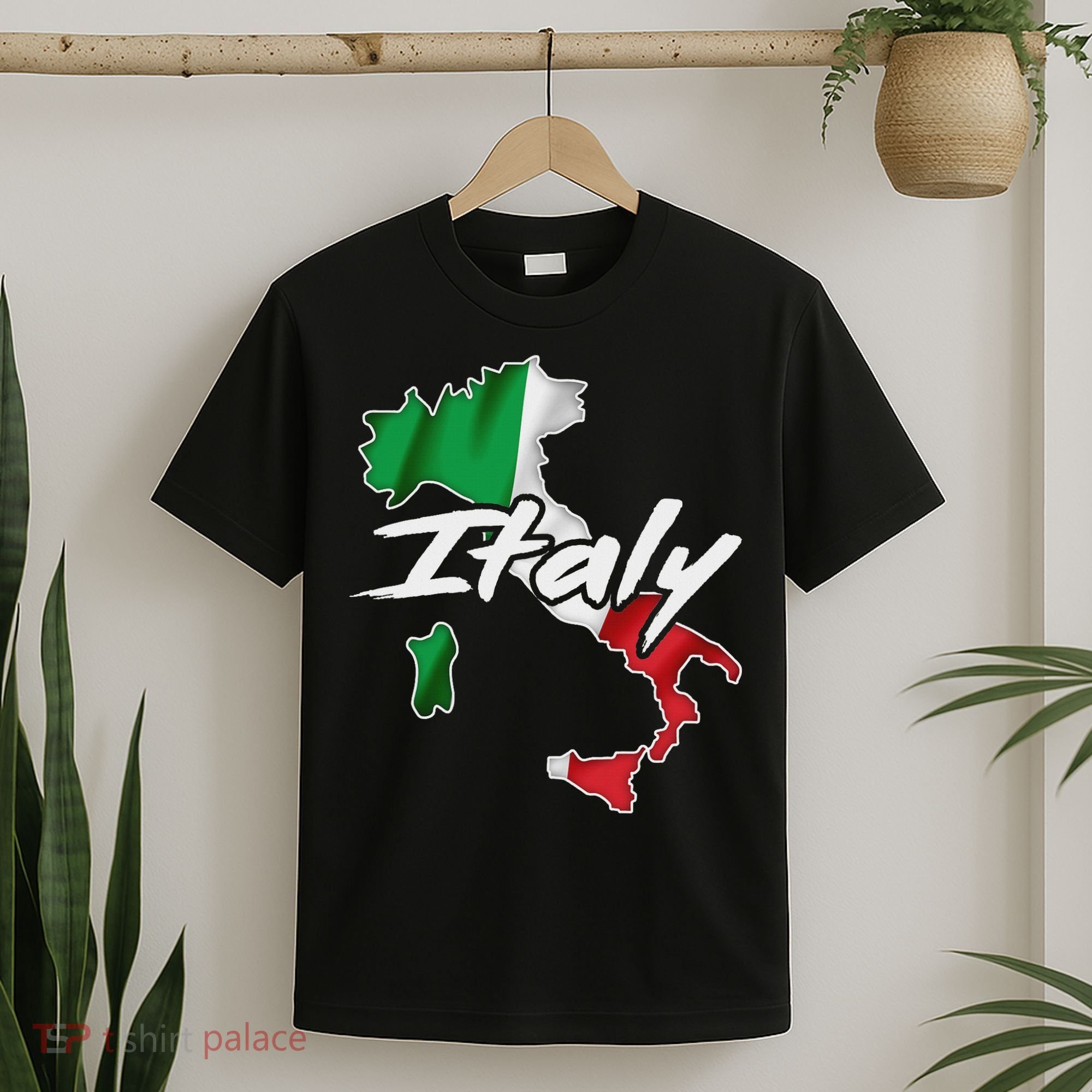 Italy Flag Italian Map Vintage Italia Souvenir T-Shirt