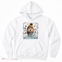 It's Fine I'm Fine Just The Usuall Meltdon Christmas Hoodie thumb 0