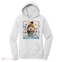 It's Fine I'm Fine Just The Usuall Meltdon Christmas Women's Hoodie thumb 0