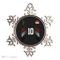 Iraq Flag Iraqi Soccer Jersey Pride Fan Gear Ornament thumb 0
